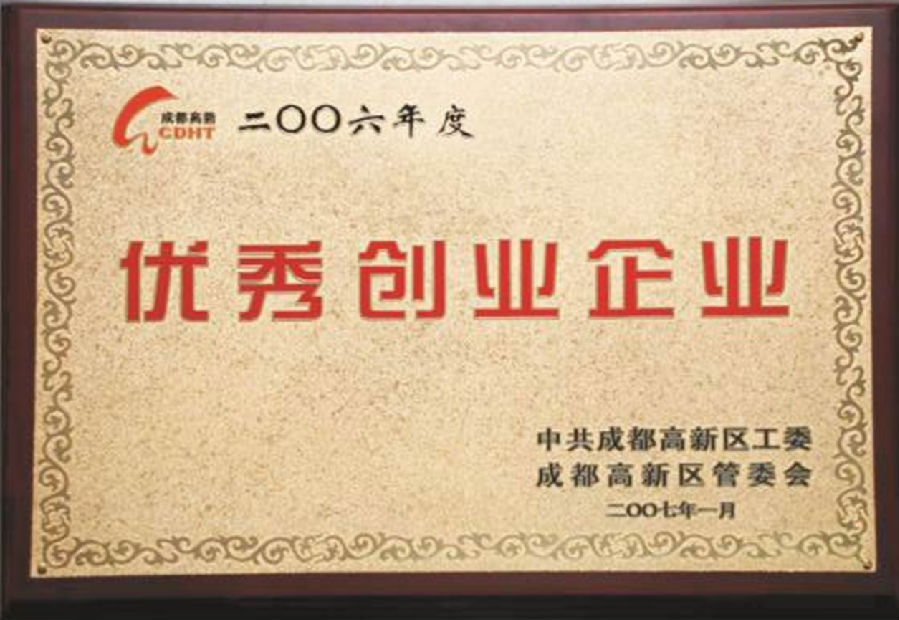 荣誉-优秀创业